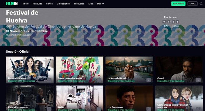 El Festival a través de Filmin.