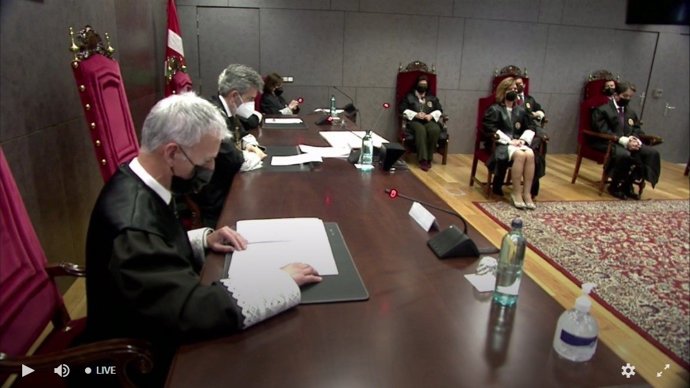 Toma de posesión  de Iñaki Subijana como presidente del TSJPV