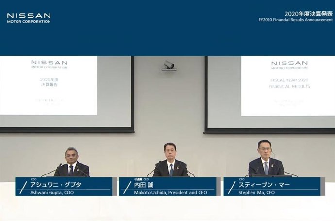 Presentación de los resultados de Nissan.