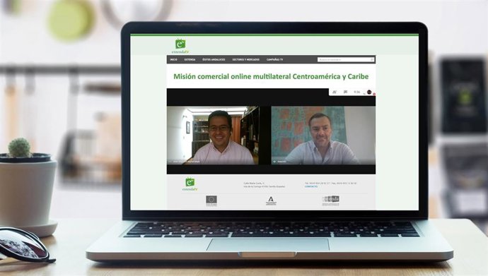 Acción por internet de Extenda.