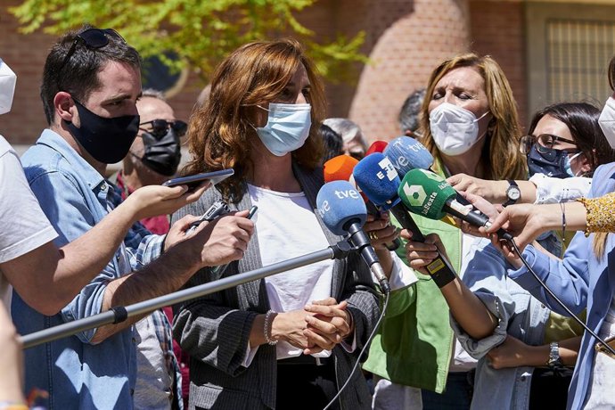 La candidata de Más Madrid a la Presidencia de la Comunidad de Madrid, Mónica García