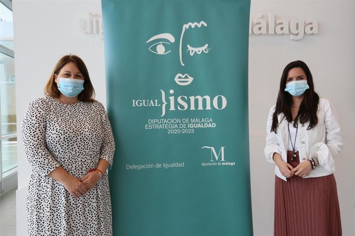 Natacha Rivas (izquierda) y Lourdes Piña (derecha), diputadas provinciales en Málaga