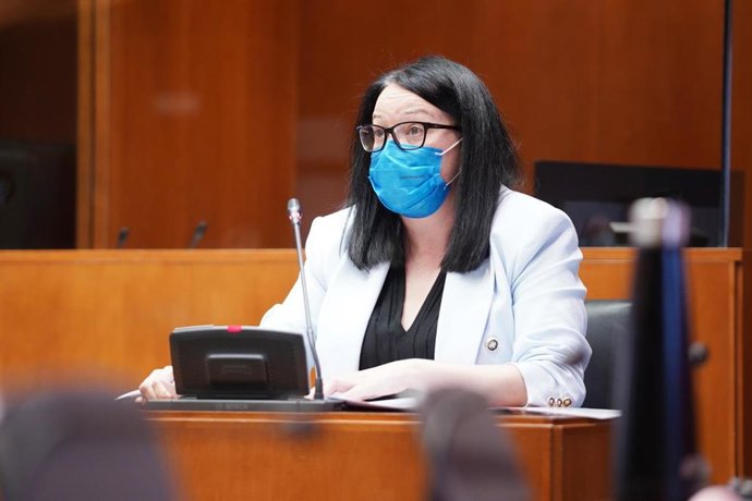 La diputada de Cs, Elisa Sacacia.