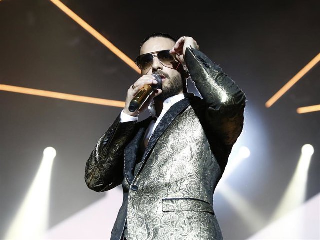 Archivo - Maluma en un concierto. Archivo.