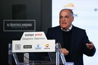 Tebas: "El fútbol español ha demostrado solvencia financiera y que no está en riesgo"