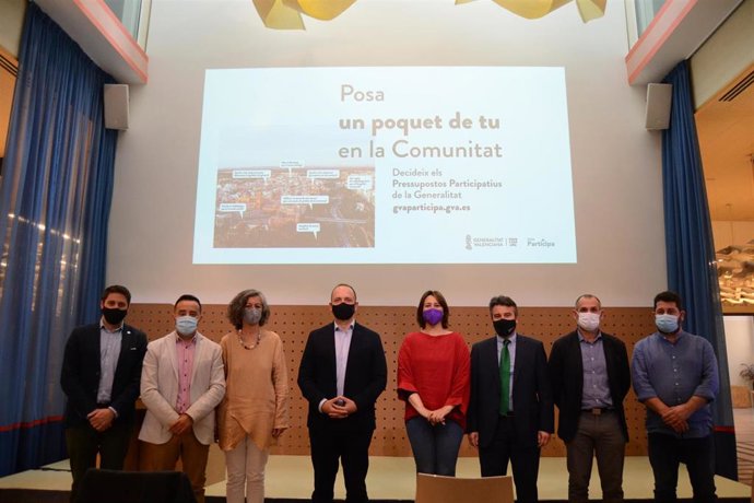 Presentación de los primeros presupuestos participativos de la Generalitat