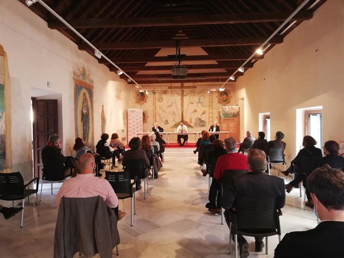 Imagen de archivo de un acto en la Casa de los Poetas y las Letras