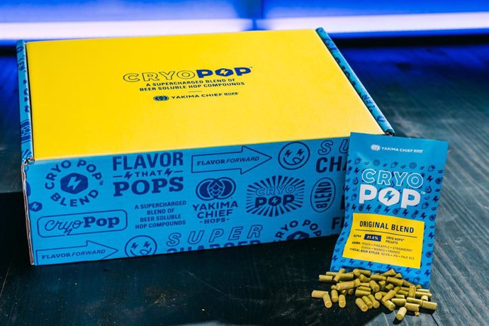 Global hop supplier Yakima Chief Hops has officially launched their newest product - Cryo Pop Original Blend. Using cutting-edge lab analysis to study previously undetectable aromatic components of a hop, they have engineered a supercharged pellet blend 