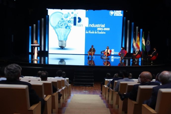 Imagen de la presentación del Plan Industrial de Alcalá de Guadaíra.