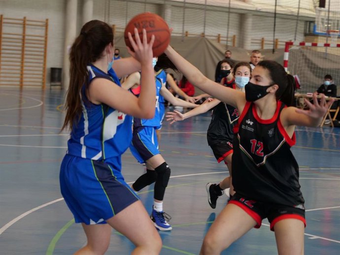 Un partido de los Juegos Deportivos de Navarra