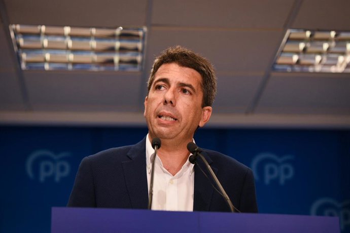 El presidente de la Diputación de Alicante, Carlos Mazón