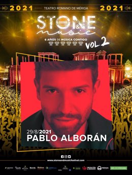 Pablo Alborán se suma al cartel de Stone & Music Festival