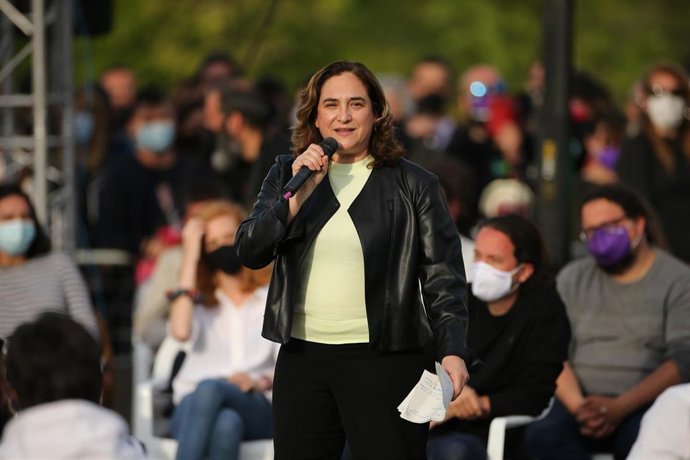 La alcaldesa de Barcelona, Ada Colau, en una foto de archivo. 