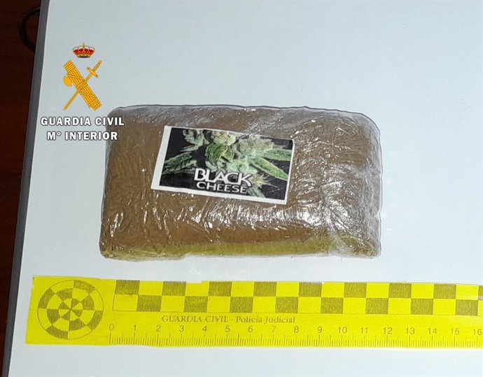 Droga incautada por los agentes