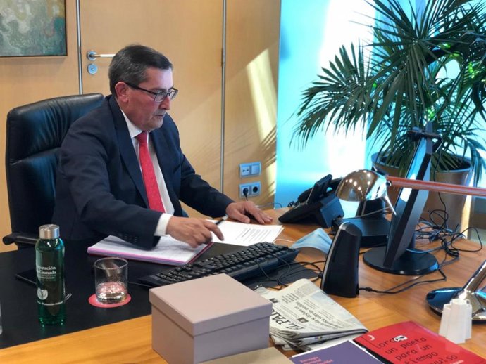 El presidente de la Diputación de Granada, José Entrena