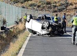 Imagen del vehículo siniestrado