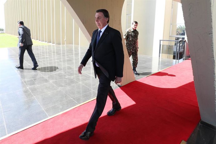 El presidente brasileño, Jair Bolsonaro.