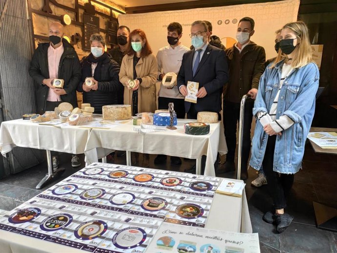 Presentación de la adhesión de la Ruta de los Vinos al International Cheese Festival.