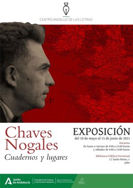 Cartel de la exposición 'Cuadernos y lugares'.