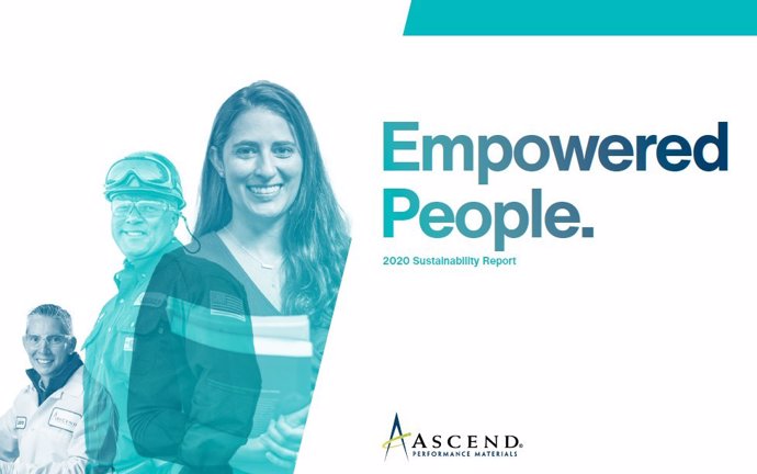 Ascend's 2020 Sustainability Report, "Empowered People", highlights the employees who advocated and are seeing through initiatives across the company's three sustainability pillars: Empowering People, Innovating Solutions and Operating Without Compromis
