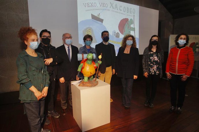 Presentación de la iniciativa 'Vexo, veo Xacobeo'.