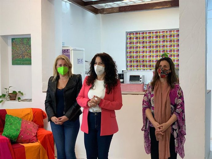 Rocío Ruiz en el acto del IAM.