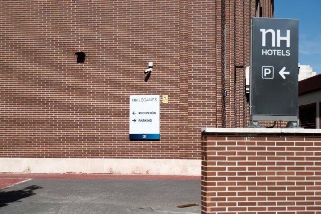 Archivo - Fotografía de recuros del hotel NH de Leganés (Madrid), medicalizado y listo para acoger a pacientes Covid, el 25 de septiembre de 2020-