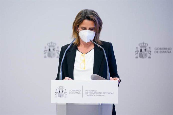 La vicepresidenta cuarta y ministra para la Transición Ecológica y el Reto Demográfico, Teresa Ribera