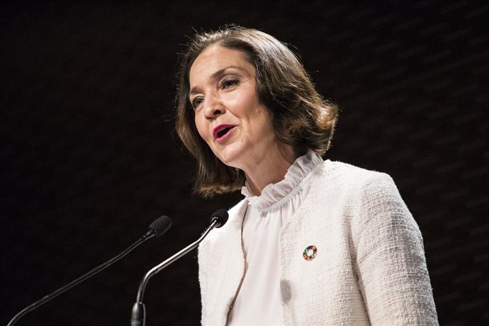 La ministra de Industria, Comercio y Turismo, Reyes Maroto