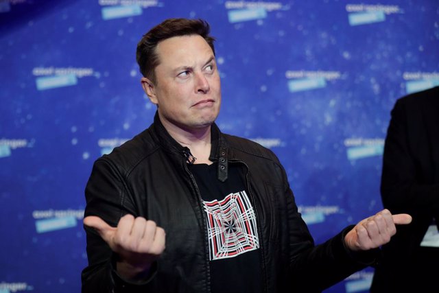 Archivo - 01 December 2020, Berlin: CEO of SpaceX Elon Musk attends the Axel Springer Award ceremony. Photo: Hannibal Hanschke/Reuters Images Europe/Pool/dpa