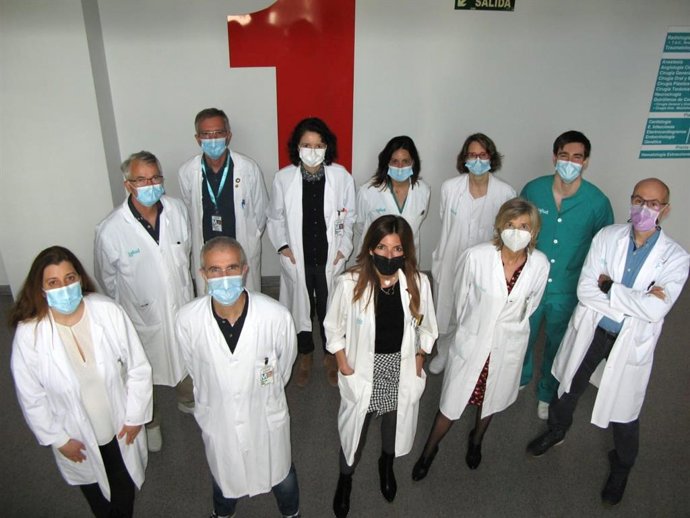 Los profesionales del Servet responsables de la consulta de asesoramiento genético de cáncer de próstata.