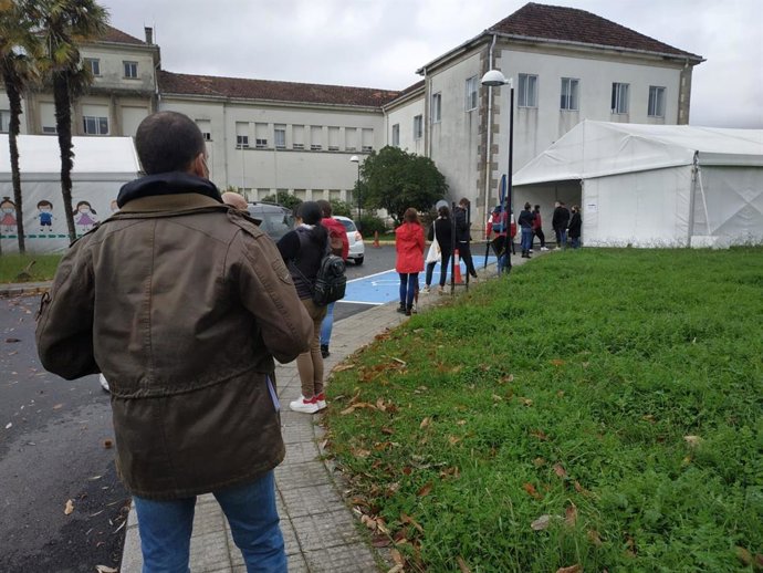 Coronavirus.- El Sergas citará este lunes a 190 vecinos de Cuntis (Pontevedra) para un cribado