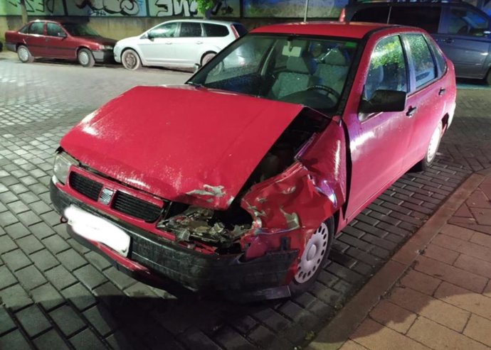 Vehículo del infractor.