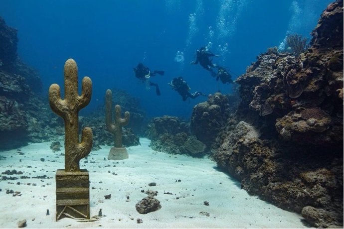 Montaje de la exposición 'After Nature'