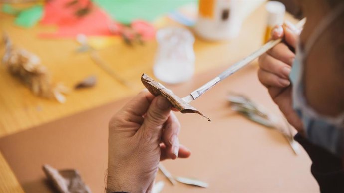 Archivo - Trampolín, un proyecto pionero que une a personas con discapacidad intelectual y profesionales de la creatividad