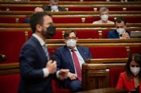 Illa demana aparcar el "veto" al PSC i Aragonès assegura que no farà un pas al costat