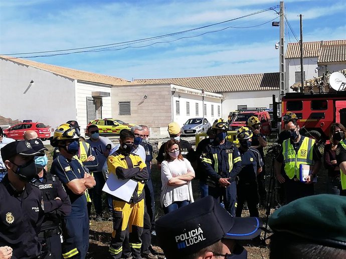 La UME y los cuerpos de emergencias de las Islas preparan con un simulacro la temporada de incendios.
