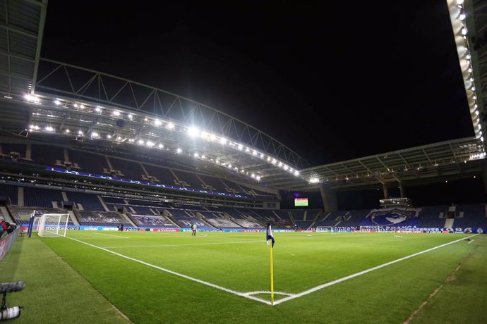 Archivo - General view prior to the UEFA Champions League, Round of 16, 1st leg football match between FC Porto and Juventus FC on February 17, 2021 at Estadio do Dragao in Porto, Portugal - Photo Nuno Guimaraes / ProSportsImages / DPPI