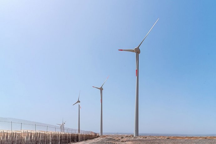 Archivo - Parque eólico La Caleta