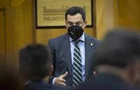 Moreno espera que Vox "reflexione" y apoye la reforma legal que permita cerrar municipios con alta incidencia