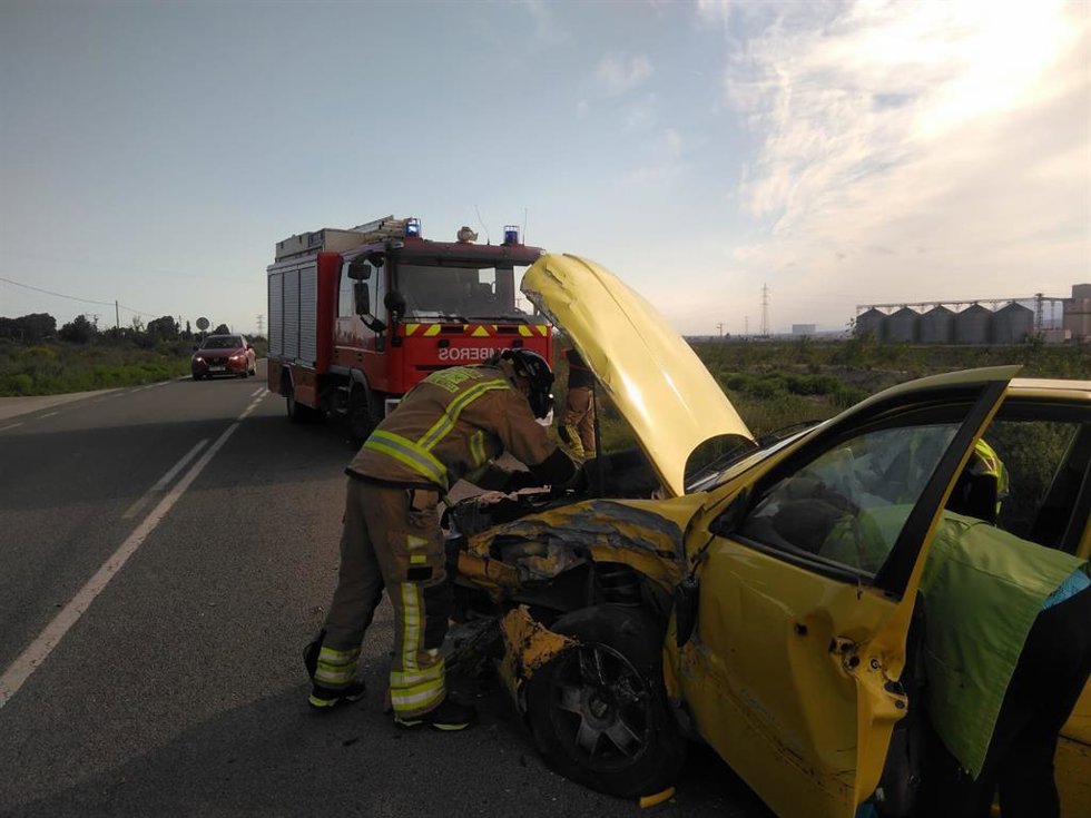 Accidente de tráfico.