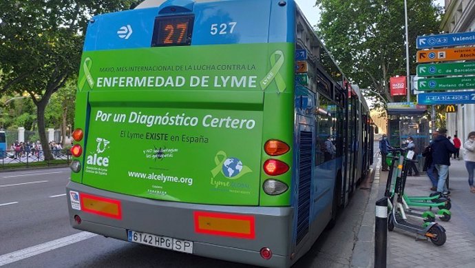 Campaña dre mayo de la Asociación de Lyme Crónico de España.