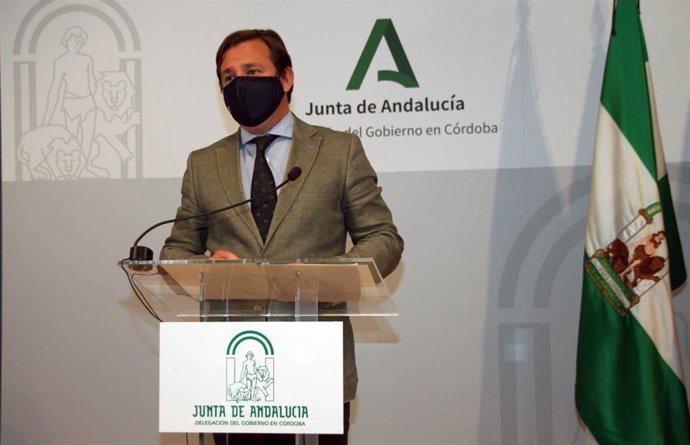 Antonio Repullo, durante la rueda de prensa.