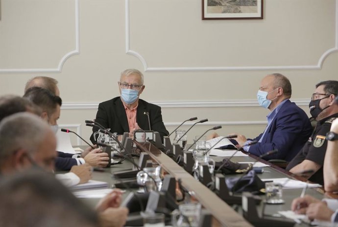 Archivo - El alcalde de Valencia, Joan Ribó, y el subdelegado del Gobierno en Valencia, Rafael Rubio.