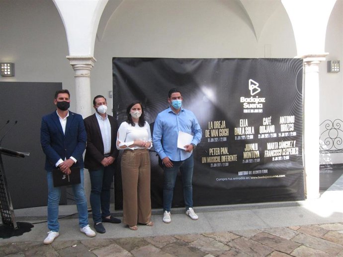 Presentación de los conciertos de la Feria de San Juan de Badajoz