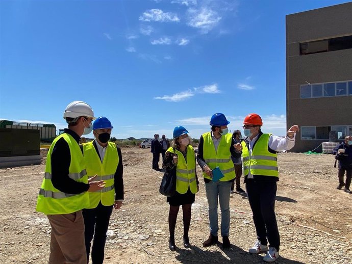 Visita a la empresa del sector agroalimentario Veos Ibérica en Monzón.