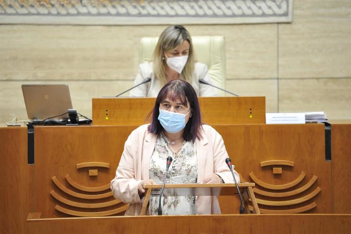 La consejera de Agricultura, Desarrollo Rural, Población y Territorio, Begoña García Bernal, comparece en la Asamblea
