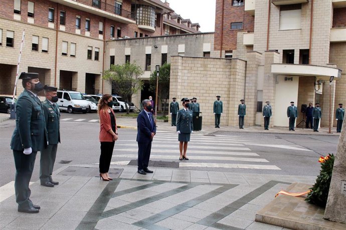 Acto homenaje 177 aniversario de la Guardia Civil celebrado en Campogiro