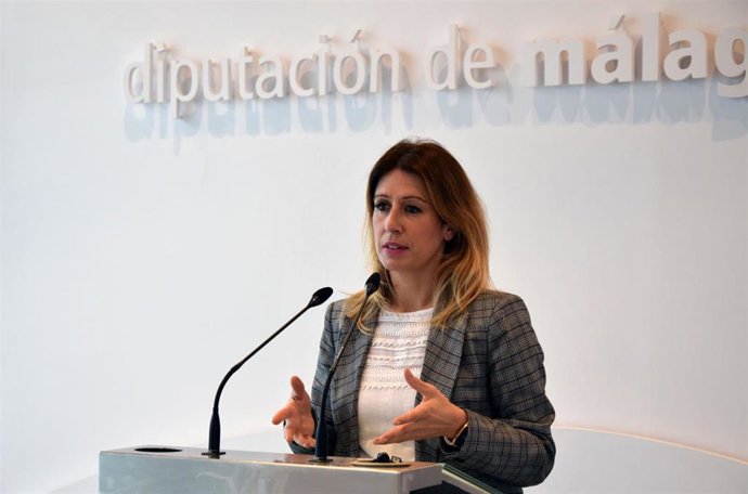 La diputada provincial y viceportavoz en la Diputación, Toñi García