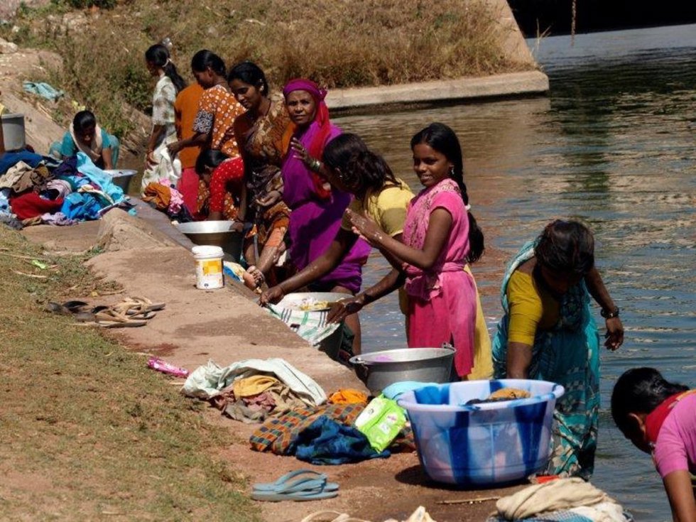 Exposición '24 horas en la vida de una mujer en India'